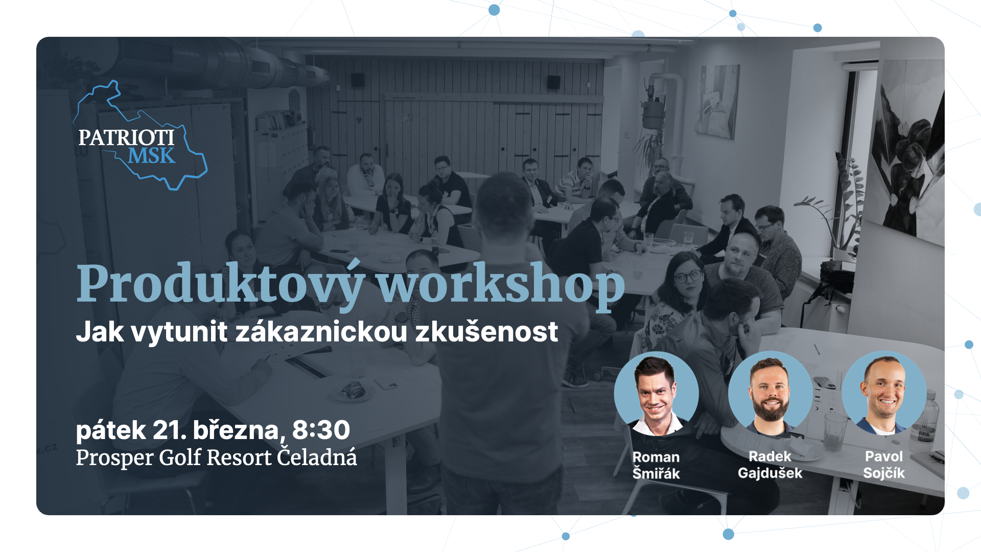 Produktový workshop: Jak vytunit zákaznickou zkušenost ⚙️