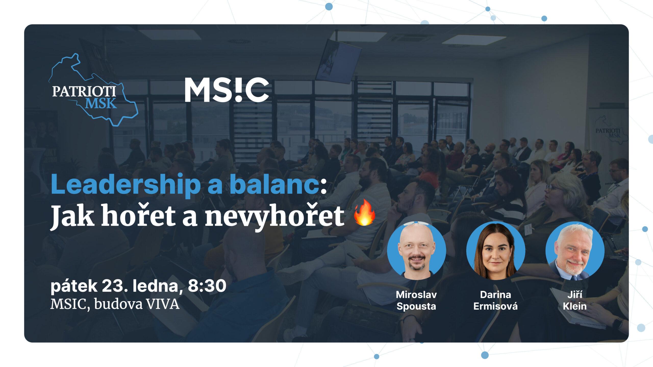 Leadership a&nbsp;balanc: Jak hořet a&nbsp;nevyhořet 🔥